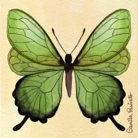 Borboleta verde