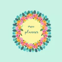 Flores e pinceladas