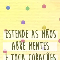 Estende as mãos